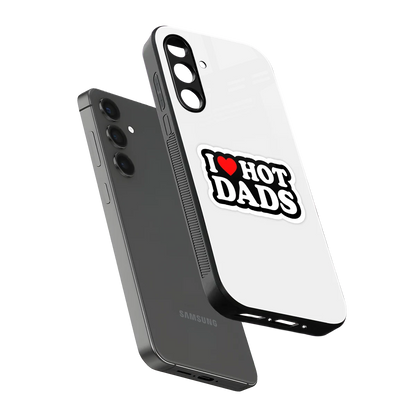 Dad Crush sleek samsung galaxy a55 5g cover with tempered glass back and TPU edges