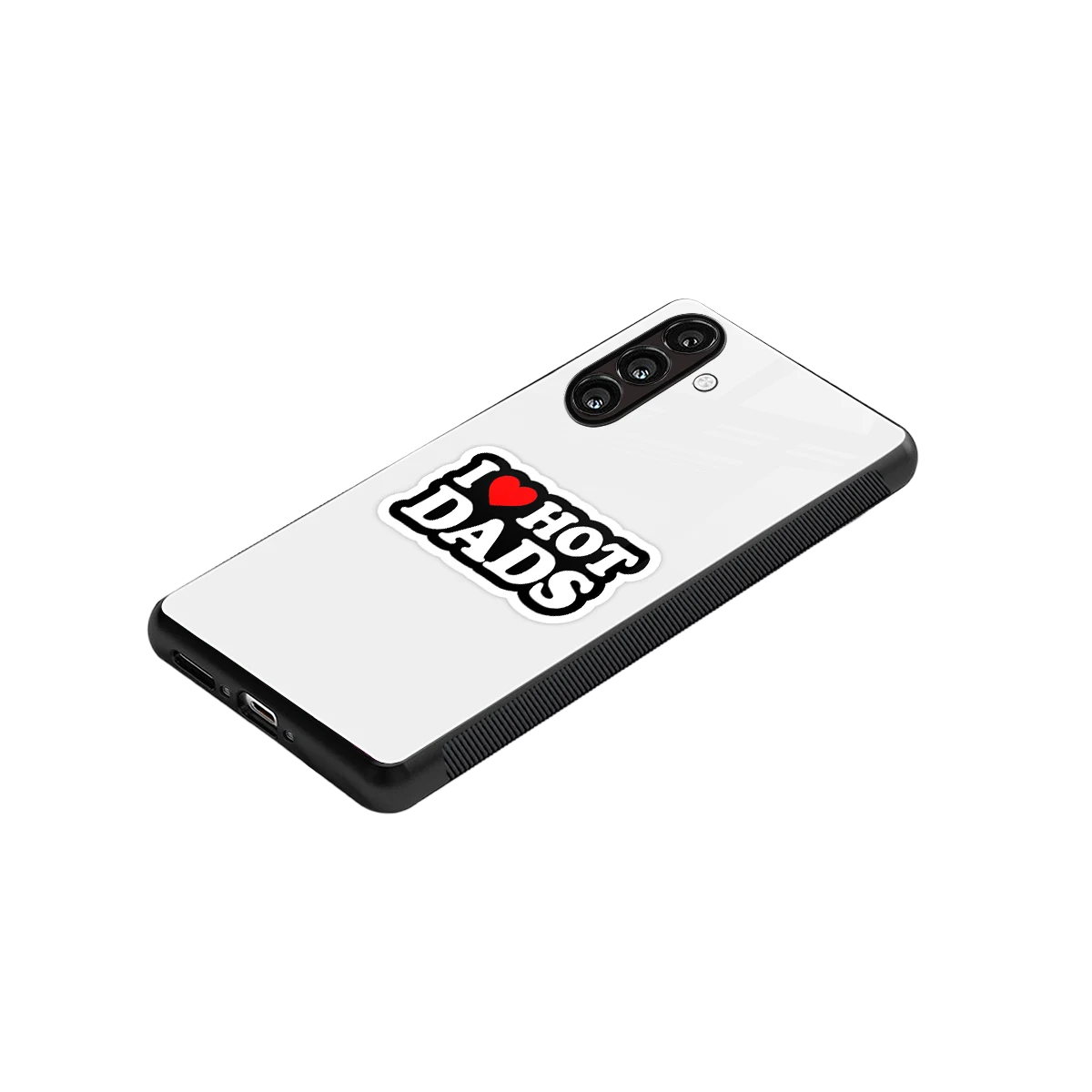 Dad Crush stylish phone case for samsung galaxy a55 5g | glossy glass and slim fit