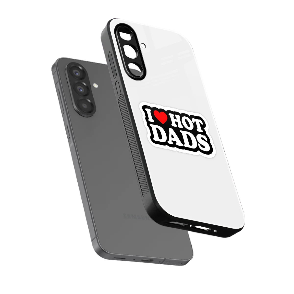 Dad Crush sleek samsung galaxy a56 5g cover with tempered glass back and TPU edges