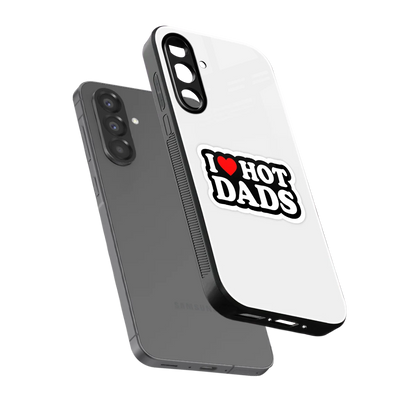 Dad Crush sleek samsung galaxy a56 5g cover with tempered glass back and TPU edges