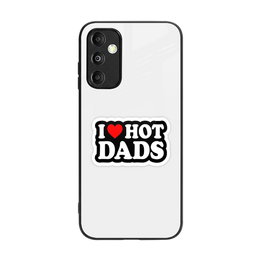 Dad Crush back phone cover | glass case for samsung galaxy m14 5g