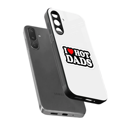 Dad Crush sleek samsung galaxy m36 5g cover with tempered glass back and TPU edges