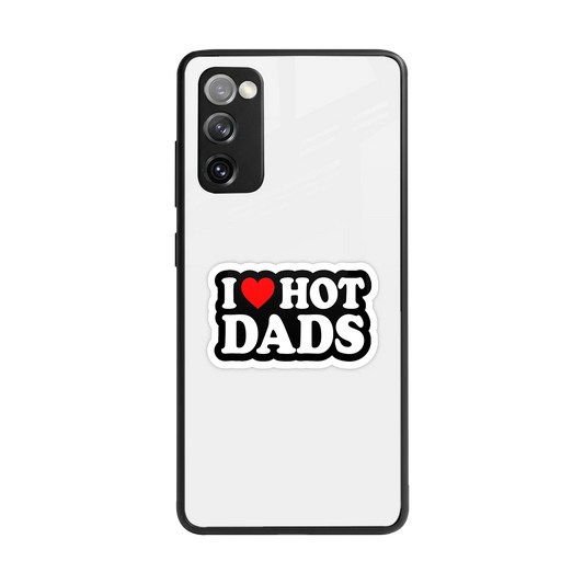 Dad Crush back phone cover | glass case for samsung galaxy s20 fe