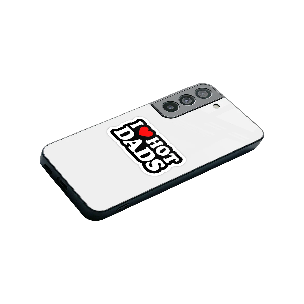 Dad Crush stylish phone case for samsung galaxy s22 | glossy glass and slim fit