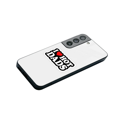 Dad Crush stylish phone case for samsung galaxy s22 | glossy glass and slim fit