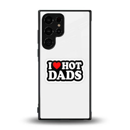 Dad Crush back phone cover | glass case for samsung galaxy s24 ultra