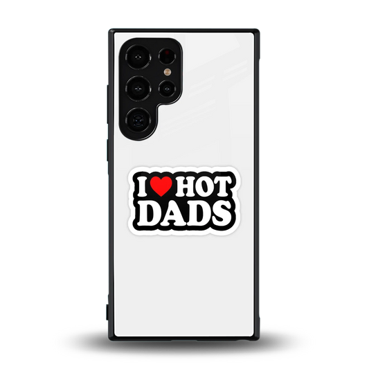 Dad Crush back phone cover | glass case for samsung galaxy s24 ultra