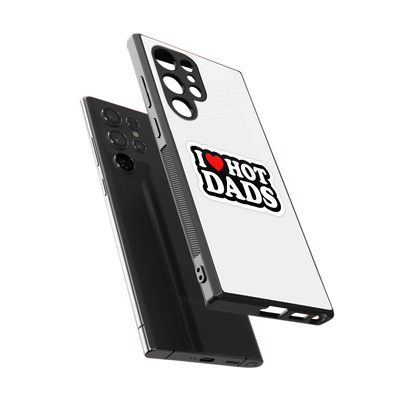 Dad Crush sleek samsung galaxy s24 ultra cover with tempered glass back and TPU edges