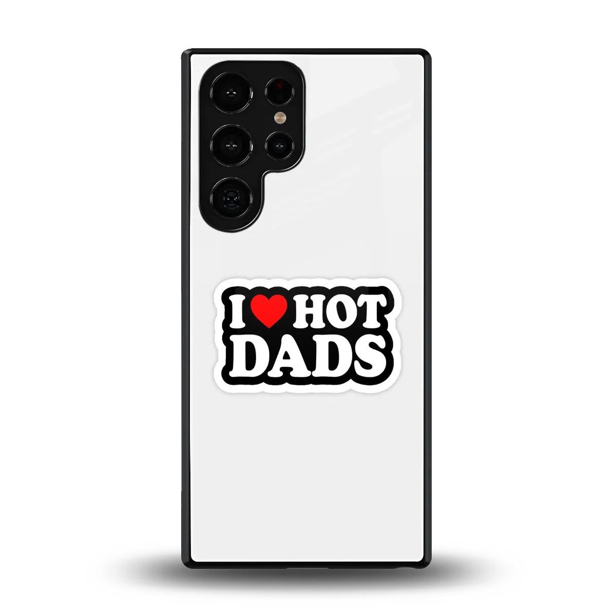 Dad Crush back phone cover | glass case for samsung galaxy s25 ultra