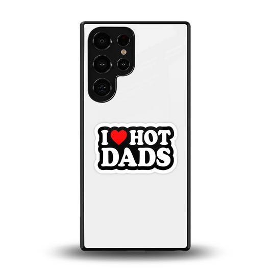 Dad Crush back phone cover | glass case for samsung galaxy s26 ultra