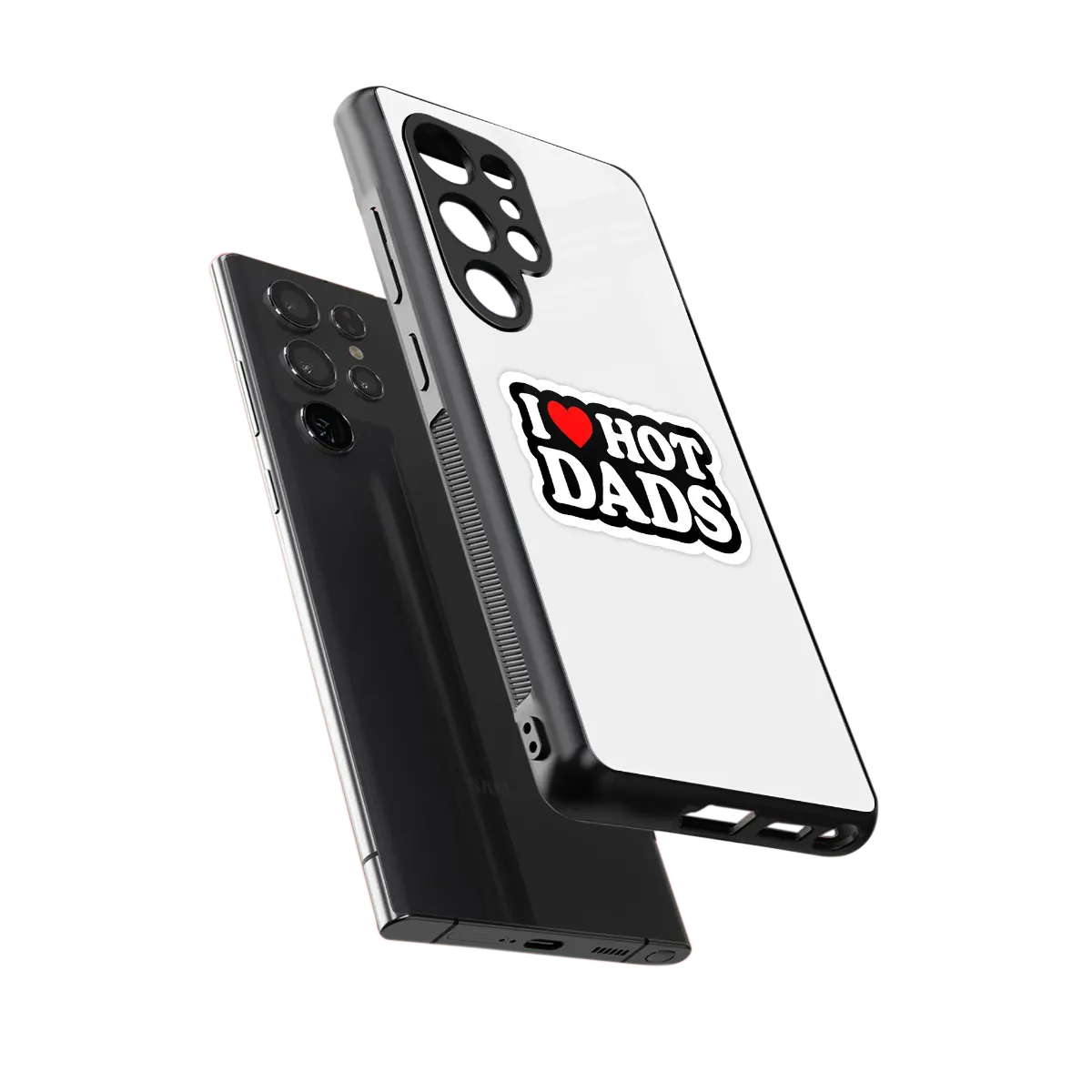 Dad Crush sleek samsung galaxy s25 ultra cover with tempered glass back and TPU edges