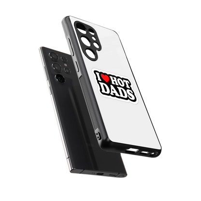 Dad Crush sleek samsung galaxy s25 ultra cover with tempered glass back and TPU edges