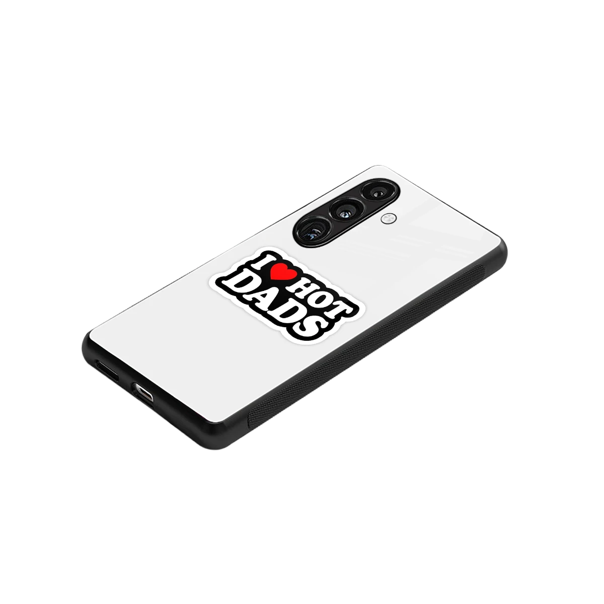 Dad Crush stylish phone case for samsung galaxy s23 fe | glossy glass and slim fit