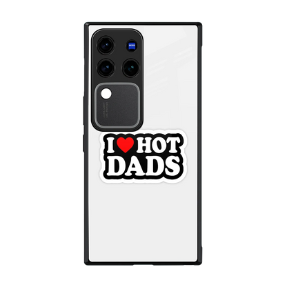 Dad Crush back phone cover | glass case forvivo v30 pro
