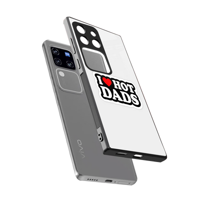 Dad Crush sleekvivo v30 pro cover with tempered glass back and TPU edges