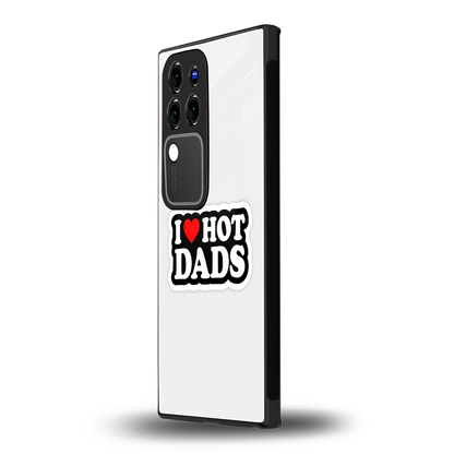 Dad Crushvivo v30 pro mobile cover | shockproof glass phone case