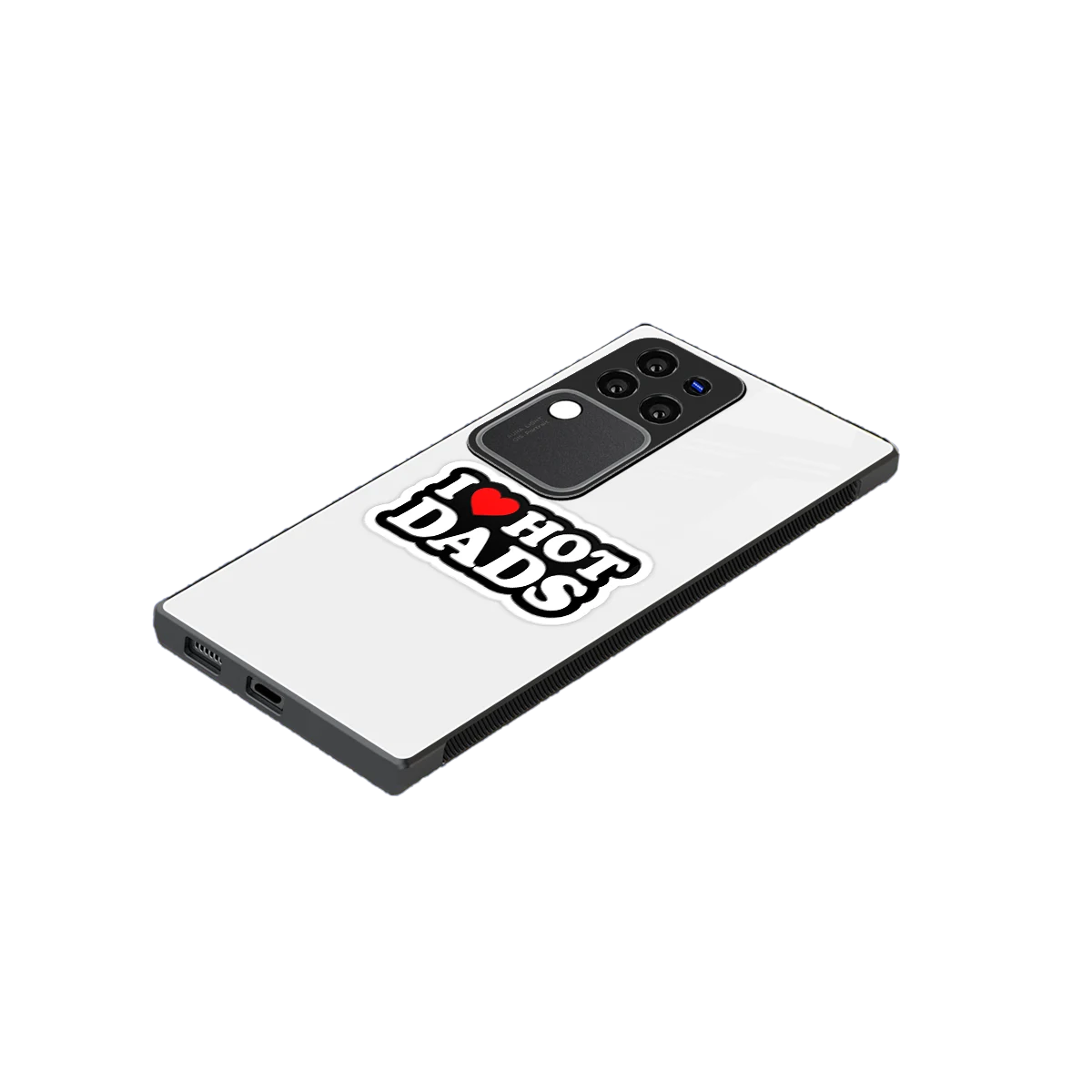Dad Crush stylish phone case forvivo v30 pro | glossy glass and slim fit