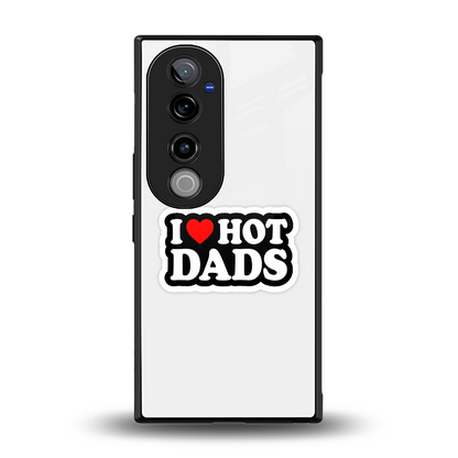 Dad Crush back phone cover | glass case for vivo v40 pro