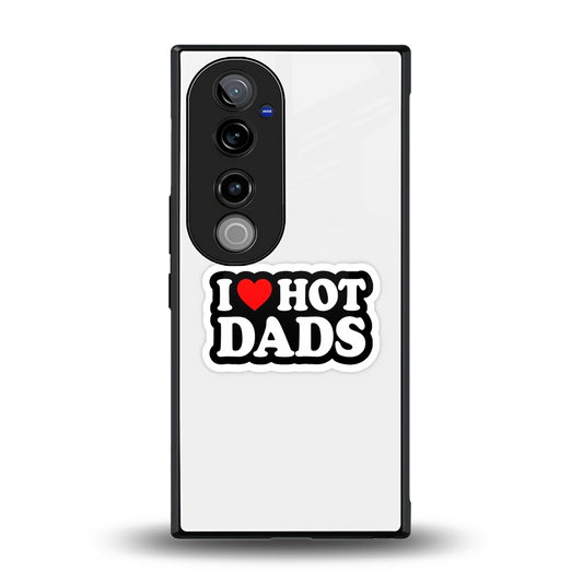 Dad Crush back phone cover | glass case for vivo v40 pro