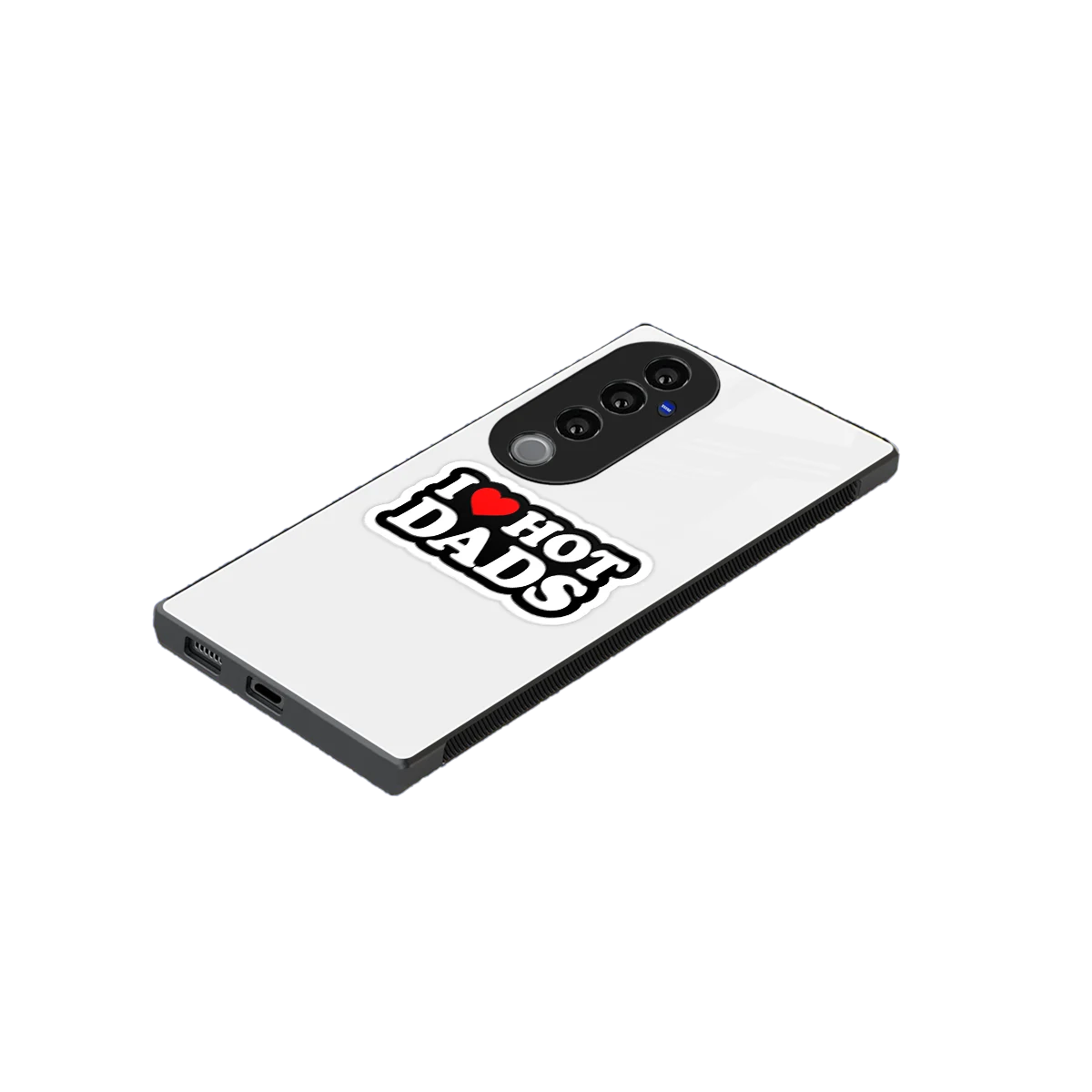 Dad Crush stylish phone case for vivo v40 pro | glossy glass and slim fit