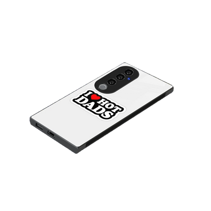 Dad Crush stylish phone case for vivo v40 pro | glossy glass and slim fit