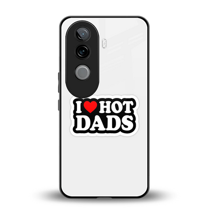 Dad Crush back phone cover | glass case for vivo v40e