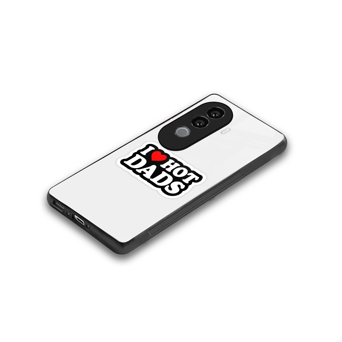 Dad Crush stylish phone case for vivo v40e | glossy glass and slim fit