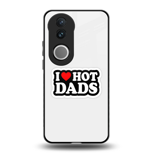 Dad Crush back phone cover | glass case for vivo v50