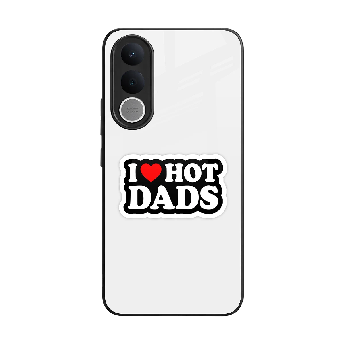 Dad Crush back phone cover | glass case for vivo v70 fe