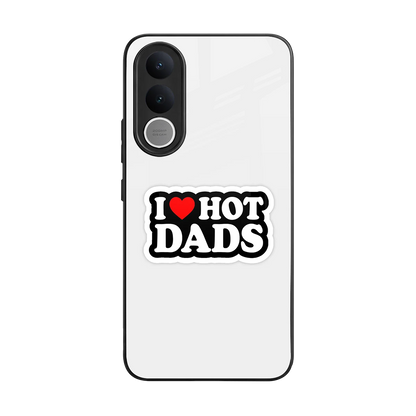 Dad Crush back phone cover | glass case for vivo v70 fe