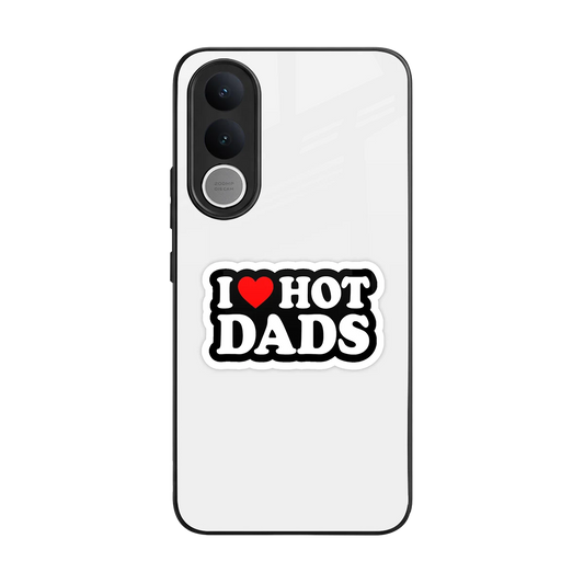Dad Crush back phone cover | glass case for vivo v70 fe