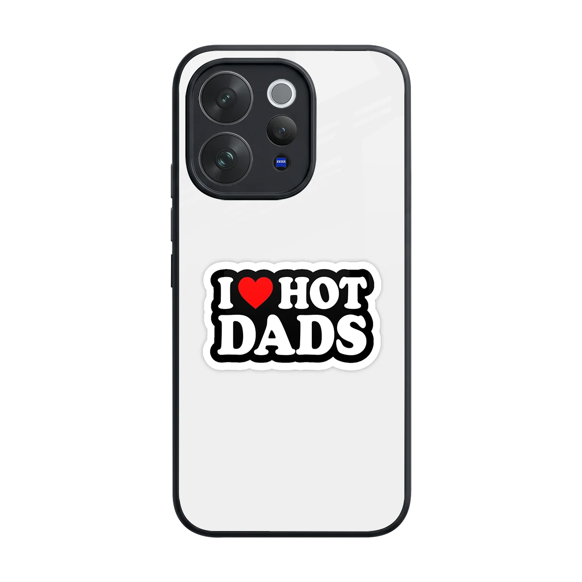 Dad Crush back phone cover | glass case for vivo v70
