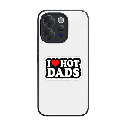 Dad Crush back phone cover | glass case for vivo v70 elite