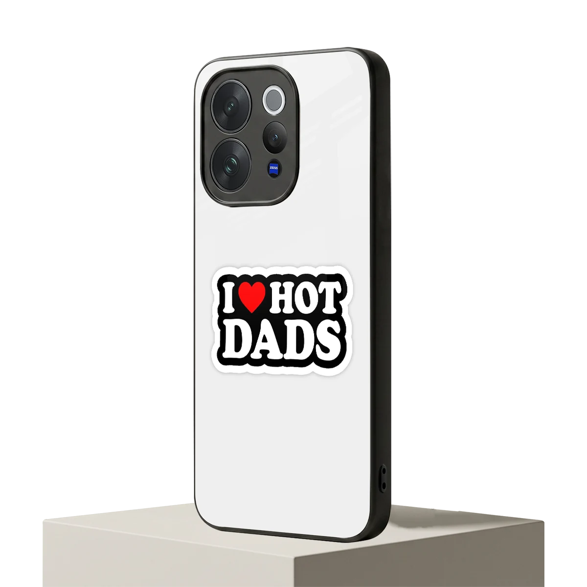 Dad Crush vivo v70 mobile cover | shockproof glass phone case