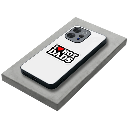 Dad Crush stylish phone case for vivo v70 | glossy glass and slim fit