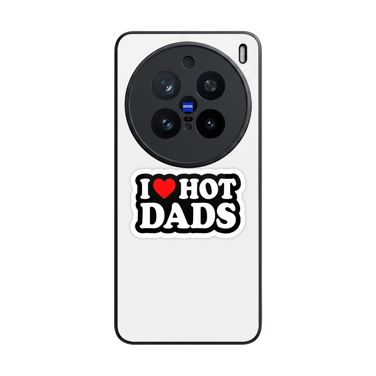 Dad Crush back phone cover | glass case for vivo x200 pro
