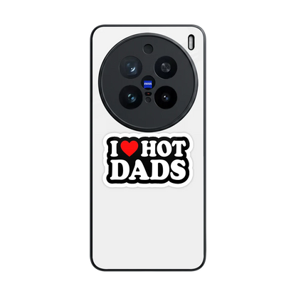 Dad Crush back phone cover | glass case for vivo x200 pro