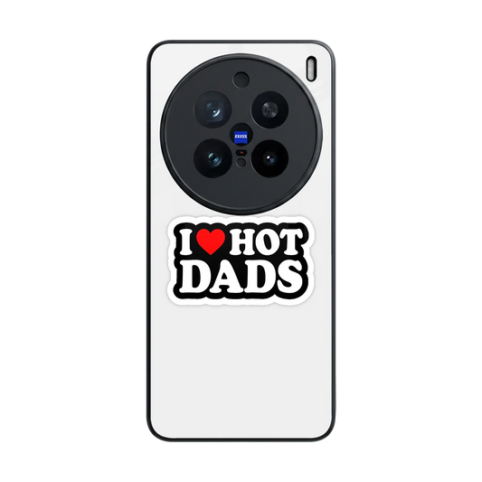 Dad Crush back phone cover | glass case for vivo x200 pro