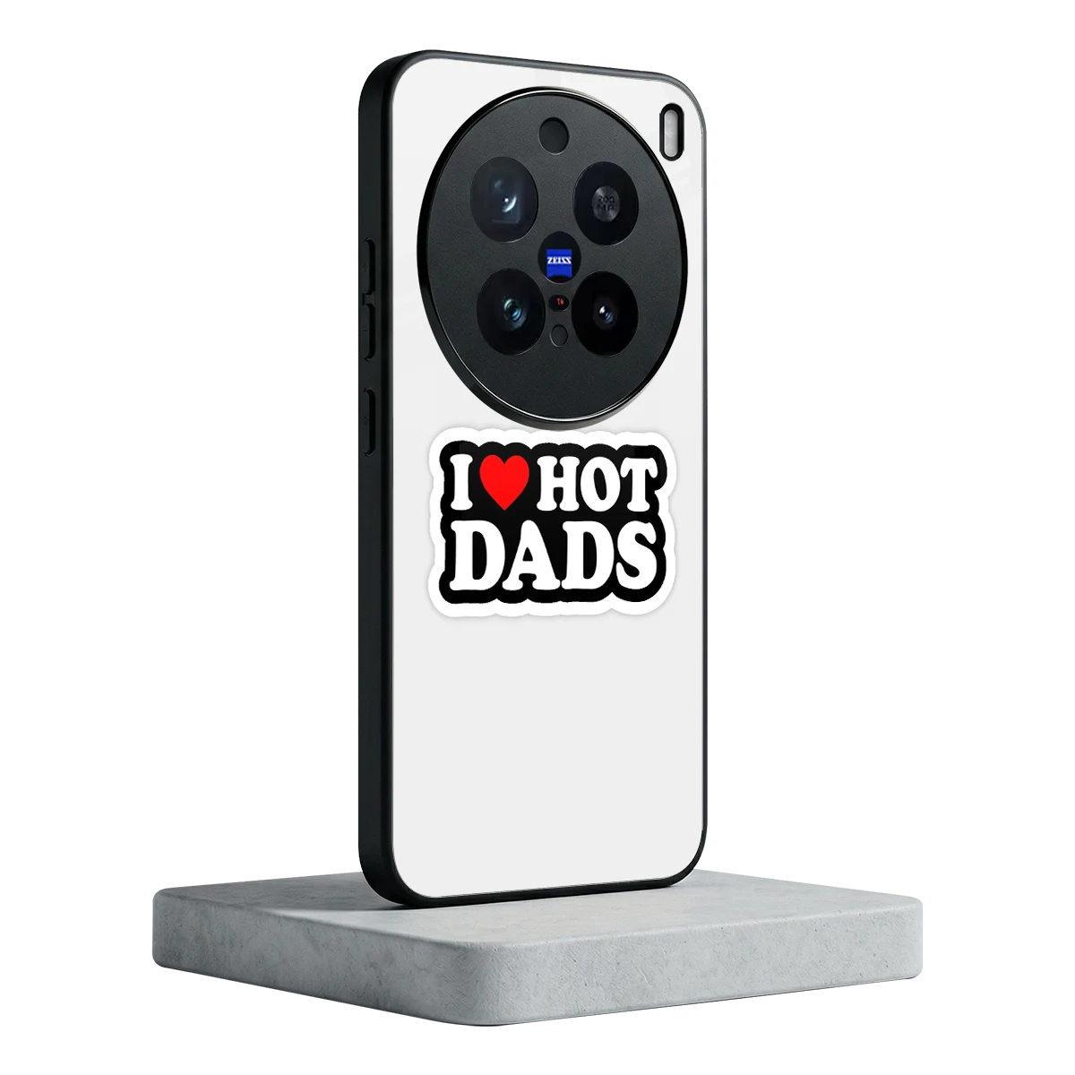 Dad Crush vivo x200 pro mobile cover | shockproof glass phone case