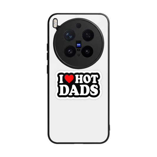 Dad Crush back phone cover | glass case for vivo x300 pro
