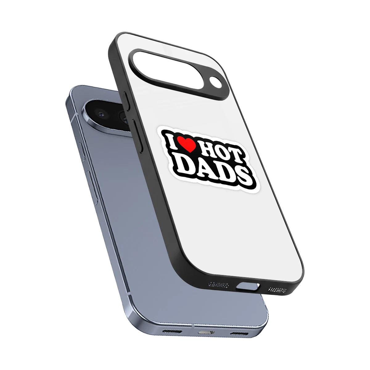 Dad Crush sleek google pixel 10 cover with tempered glass back and TPU edges
