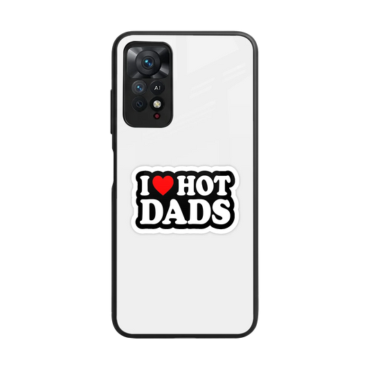 Dad Crush back phone cover | glass case for redmi note 11 pro