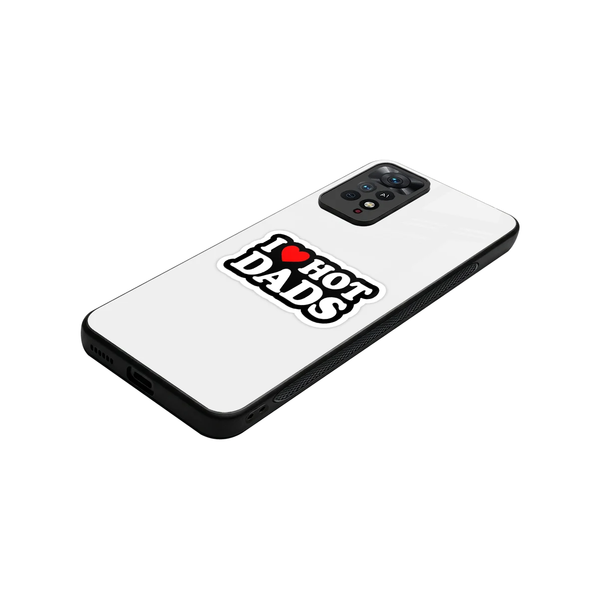 Dad Crush stylish phone case for redmi note 11 pro | glossy glass and slim fit