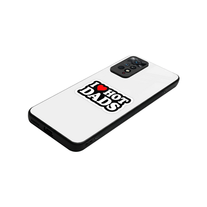 Dad Crush stylish phone case for redmi note 11 pro | glossy glass and slim fit
