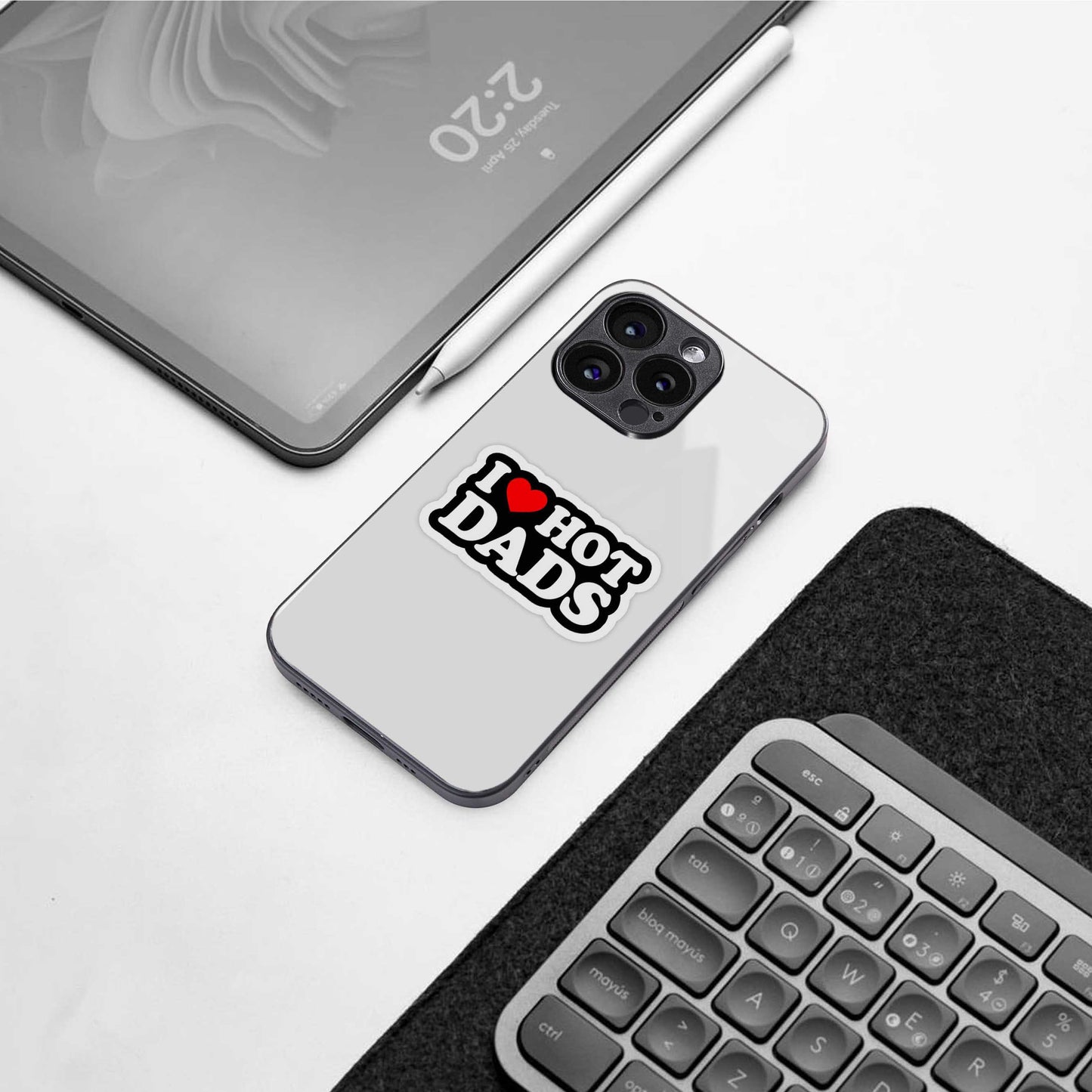 Dad Crush Phone Case for Iphone 16 | Glass Case