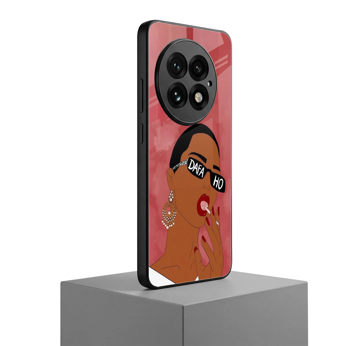 Dafa Ho oneplus 13 mobile cover | shockproof glass phone case