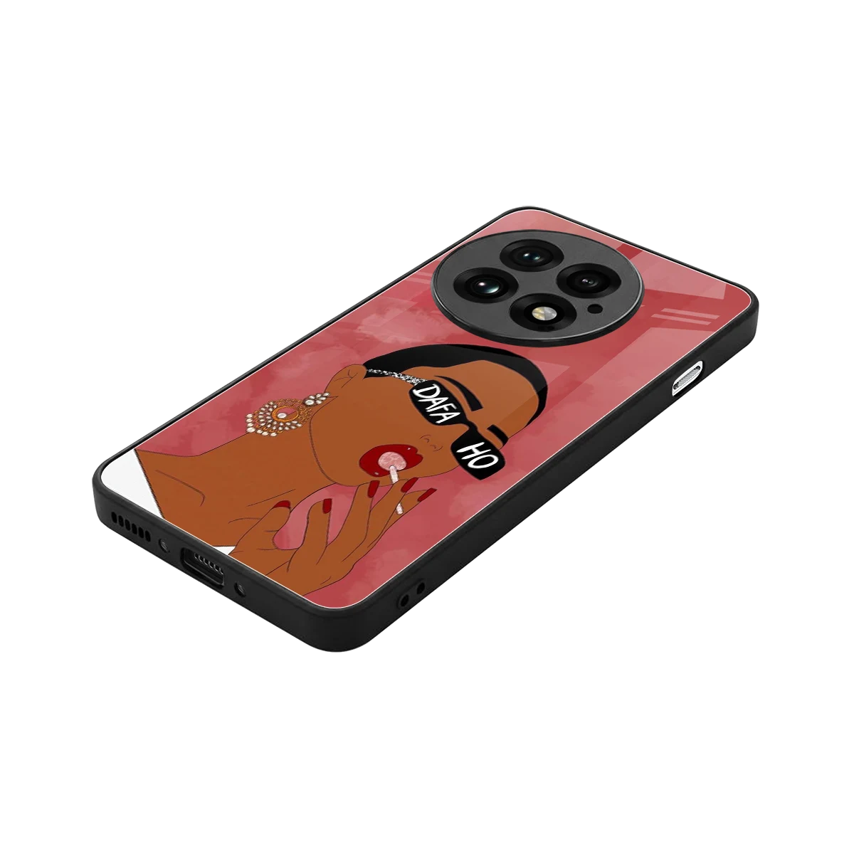 Dafa Ho stylish phone case for oneplus 13 | glossy glass and slim fit