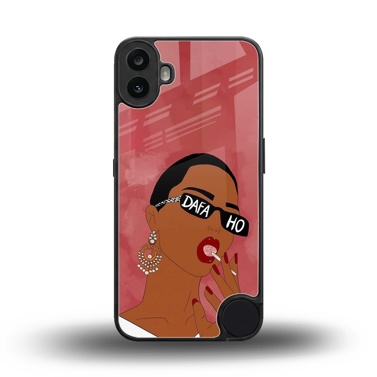 Dafa Ho back phone cover | glass case for cmf nothing phone 1