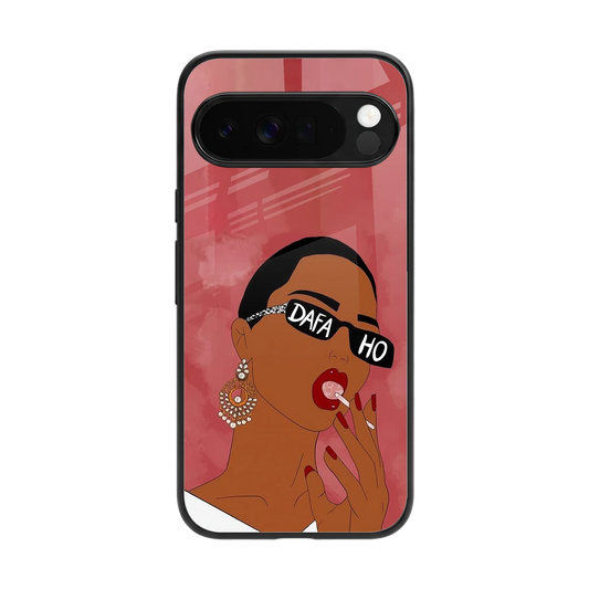 Dafa Ho back phone cover | glass case for google pixel 10 pro xl
