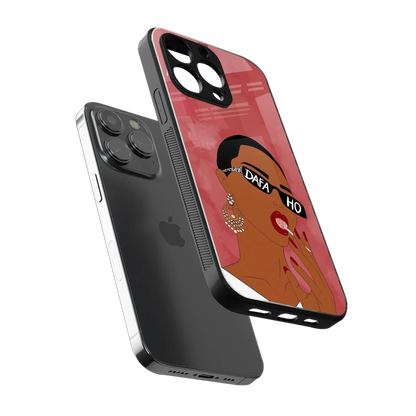 Dafa Ho sleek iphone 13 pro cover with tempered glass back and TPU edges